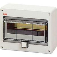 Бокс ОП EUROPA IP55 10м сер./дым. двер. ABB 12650