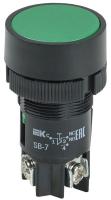 Кнопка SВ-7 "Пуск" d22мм 1НО+1НЗ 240В зел. GENERICA BBT40-SB7-K06
