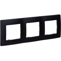 Рамка 3-м СП Etika IP20 антрацит IEK 672583