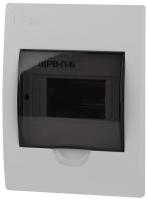 Бокс ЩРВ-П-6 мод. встраив. пластик IP41 SIMPLE NO-box_simple-plastic_6_flush ЭРА Б0041510
