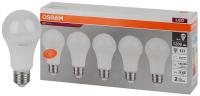 Лампа светодиодная LED Value LVCLA125 15SW/840 15Вт грушевидная матовая E27 230В 2х5 RU (уп.5шт) OSRAM 4058075577831