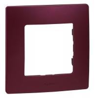 Рамка 1-м СП Etika IP20 сливовый IEK 672561