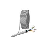 Кабель витая пара U/UTP кат.5E 4х2х24AWG solid CCA PVC Simple сер. (м) UL-4-PVC-A Эра Б0044434