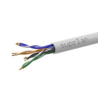 Кабель витая пара U/UTP кат.5E 4х2х0.51 solid Cu PVC In. Premium (м) SUPRLAN 01-0313-5