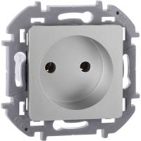 Розетка 1-м СП Inspiria 16А IP20 250В 2P механизм алюм. IEK 673712