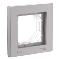 Рамка 1-м AtlasDesign Aqua IP44 алюм. SE ATN440301