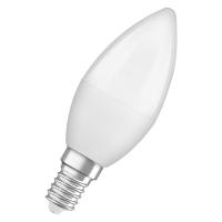 Лампа светодиодная LED Antibacterial 5.5Вт B свеча матовая 4000К нейтр. бел. E14 470лм 220-240В угол пучка 220град. бактерицидн. покрыт. (замена 50Вт) OSRAM 4058075561410