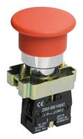 Кнопка управления "Грибок" LAY5-BC42 1НЗ красн. KARAT IEK BBG71-BC-K04