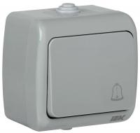 Выключатель кнопочный 1-кл. ОП AQUATIC ВС-20-1-3-А 10А IP54 GENERICA EVA14-K03-10-54