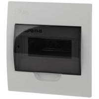 Бокс встраиваемый ЩРВ-П-8 8мод. IP41 пластик SIMPLE NO-box_simple-plastic_8_flush BOXF08 Эра Б0041511
