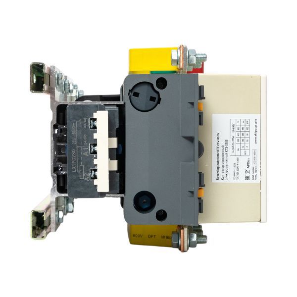 Контактор реверсивный КТЭ-1 185А кат. 230В AC 2НО EKF ctr-b-r-185