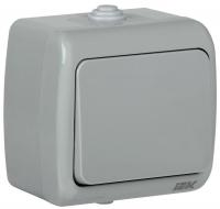 Выключатель 1-кл. 1п ОП AQUATIC ВС-20-1-0-А 10А IP54 GENERICA EVA10-K03-10-54