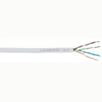 Кабель витая пара U/UTP кат.5E 4х2х24AWG solid PVC сер. 305м (м) Leg 032751