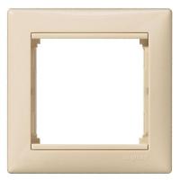 Рамка 1-м СП Valena IP20 горизонт. сл. кость (DIY-упак.) IEK 695631