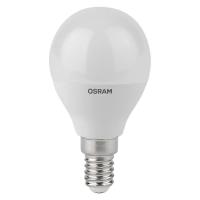 Лампа светодиодная LED Antibacterial 7.5Вт P шар матовая 4000К нейтр. бел. E14 806лм 220-240В угол пучка 180град. бактерицидн. покрыт. (замена 75Вт) OSRAM 4058075561670