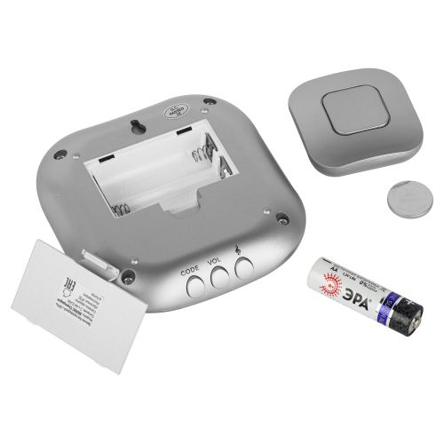 Звонок беспроводной BIONIC Silver 90680 Эра Б0017749