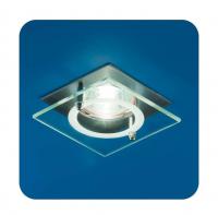 Светильник Quartz 51 4 12 MR16 квадрат. с накладным стеклом матов. хром ИТАЛМАК IT8190