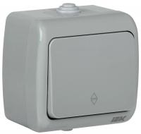 Выключатель проходной 1-кл. 1п ОП AQUATIC ВС-20-1-2-А 10А IP54 GENERICA EVA12-K03-10-54