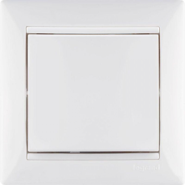 Переключатель проходной 1-кл. СП Valena 10А IP31 250В механизм бел. IEK 774406
