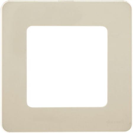 Рамка 1-м СП Inspiria IP20 сл. кость IEK 673931