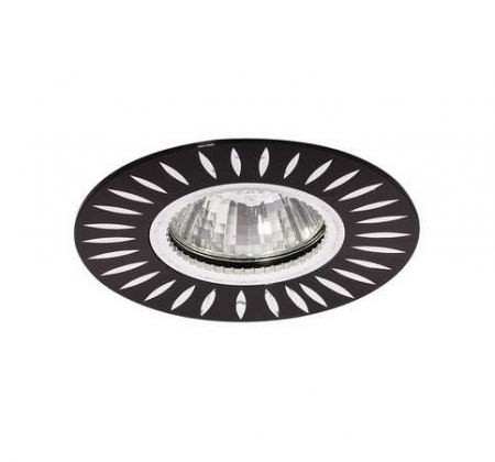 Светильник Stella 51 3 02 литой MR16 черн. ИТАЛМАК IT8490