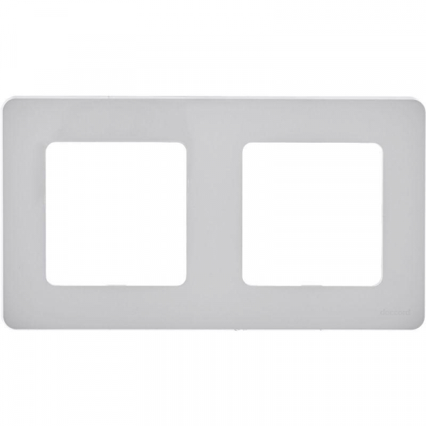 Рамка 2-м Inspiria бел. IEK 673940