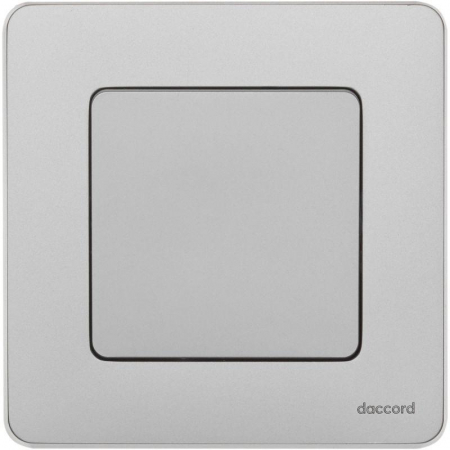 Переключатель 1-кл. Inspiria 10А IP20 250В 10AX механизм алюм. IEK 673652