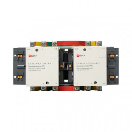 Контактор реверсивный КТЭ-1 115А кат. 230В AC 2НО EKF ctr-b-r-115