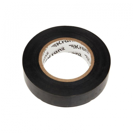 Изолента ПВХ 0.13х19мм 25м черн. Kranz KR-09-2206