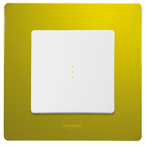 Рамка 1-м СП Etika IP20 зел. папоротник IEK 672541
