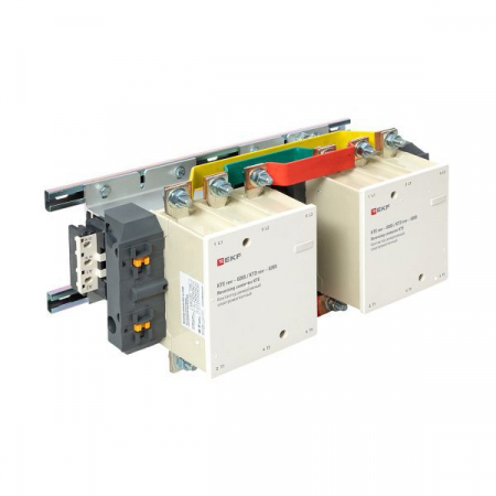 Контактор реверсивный КТЭ-1 265А кат. 230В AC 2НО EKF ctr-b-r-265