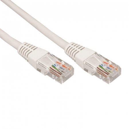 Патч-корд кат.5E UTP 2м литой сер. Rexant 18-1005
