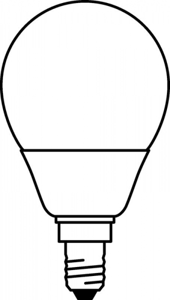 Лампа светодиодная LED Value LVCLP60 7SW/830 7Вт шар матовая E14 230В 10х1 RU OSRAM 4058075579620