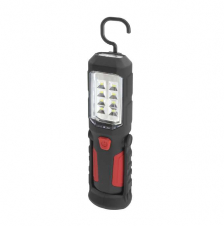 Фонарь аккумуляторный рабочий 94 999 NPT-W04-ACCU 1LED + 8LED 0.5Вт аккум. 4В 2.2А.ч NAVIGATOR 94999