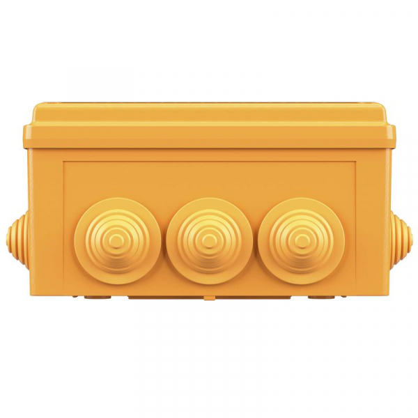 Коробка ответвительная FS 150х110х70мм IP55 4п 450В 32А 10кв.мм с кабельными вводами и клеммниками нерж. контакт пластик. DKC FSK21410