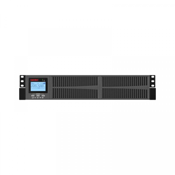 Источник бесперебойного питания Онлайн для Small Rackmount 1000 ВА/900Вт 1/1 6xIEC C13 EPO USB RS-232 Rack 2U 2х9А.ч DKC SMALLR1A5I