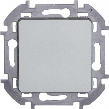 Переключатель 1-кл. Inspiria 10А IP20 250В 10AX механизм алюм. IEK 673652