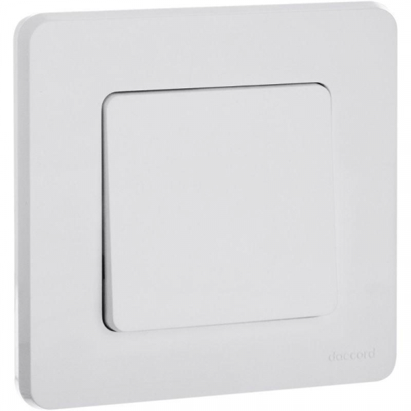 Переключатель 1-кл. Inspiria 10А IP20 250В 10AX механизм бел. IEK 673650