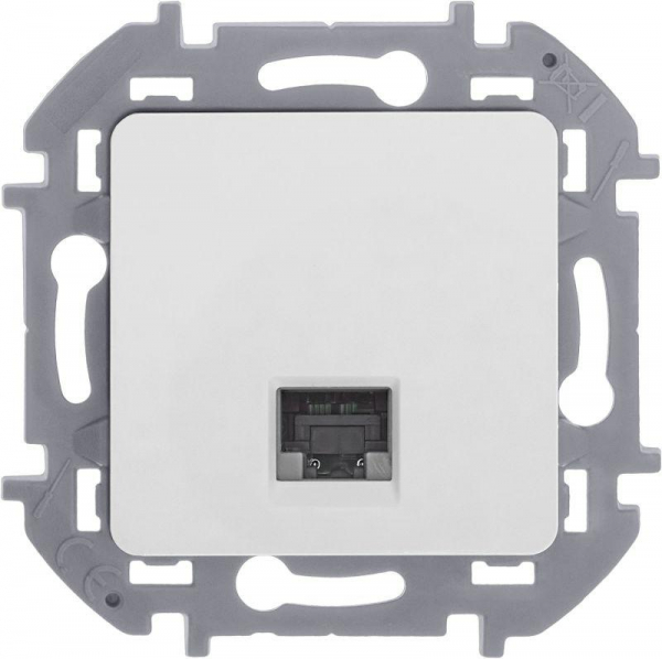 Розетка компьютерная Inspiria RJ45 кат.5E UTP бел. IEK 673825
