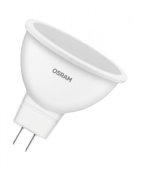 Лампа светодиодная LED STAR MR16 7.5W/830 (замена 75Вт) 7.5Вт пласт. 3000К тепл. бел. GU5.3 700лм 110 град. 220-240В OSRAM 4058075229068