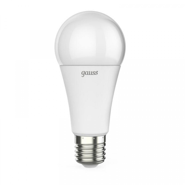 Лампа светодиодная Black 16Вт A60 грушевидная 3000К тепл. бел. E27 1440лм GAUSS 102502116