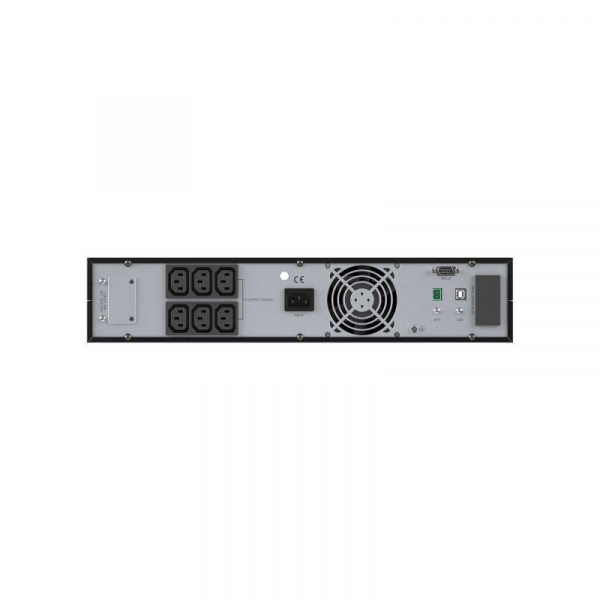 Источник бесперебойного питания Онлайн для Small Rackmount 1000 ВА/900Вт 1/1 6xIEC C13 EPO USB RS-232 Rack 2U 2х9А.ч DKC SMALLR1A5I