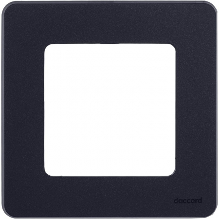 Рамка 1-м СП Inspiria IP20 антрацит IEK 673933