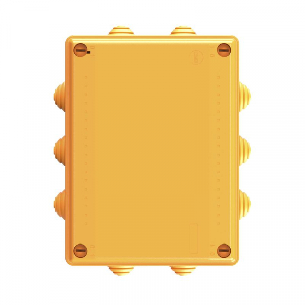 Коробка ответвительная FS 150х110х70мм IP55 4п 450В 32А 10кв.мм с кабельными вводами и клеммниками нерж. контакт пластик. DKC FSK21410